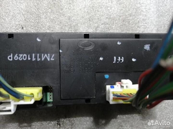 Блок управления отопителем A/C+ Альмера Классик