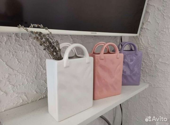 Сумочка ваза Новые декор