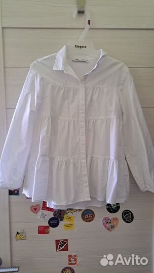 Блузка рубашка для девочки Zara 140 размер