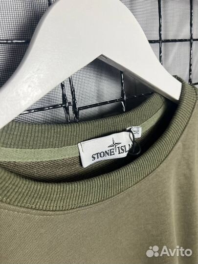 Свитшоты Stone island (черный, хаки, белый)