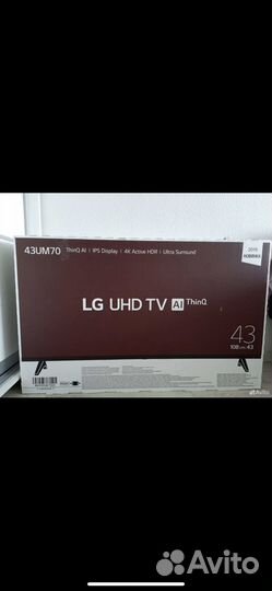 Телевизор LG 43UM7090PLA