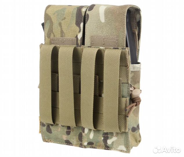 Подсумок под 4 магазина универсальный с клапаном