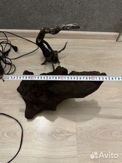 Коряга манговая,фильтра и ракушки