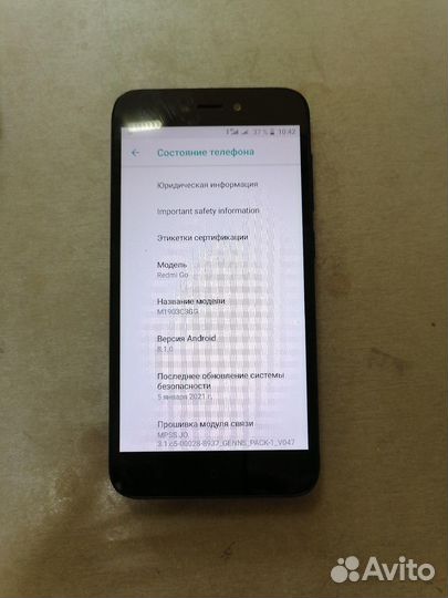 Xiaomi redmi GO 1/8 гб