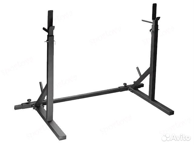 Стойка для штанги черная / для приседа и жима