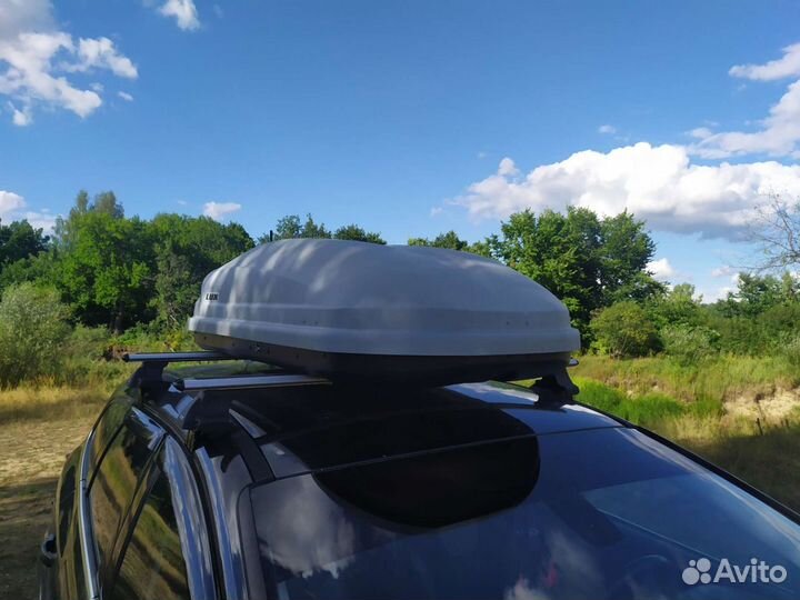 Автобокс на крышу lux