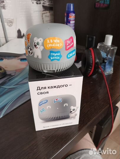 Умная колонка vk капсула нео