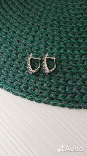 Серебряные серьги