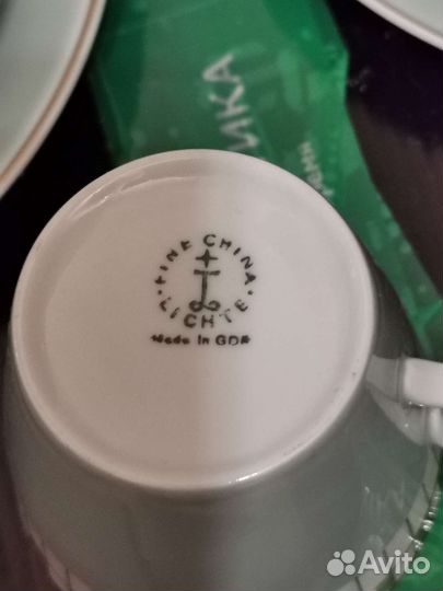 Сервиз кофейный гдр Розы лфз Вербилки