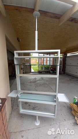 Стойка под телевизор в стиле хай-тек