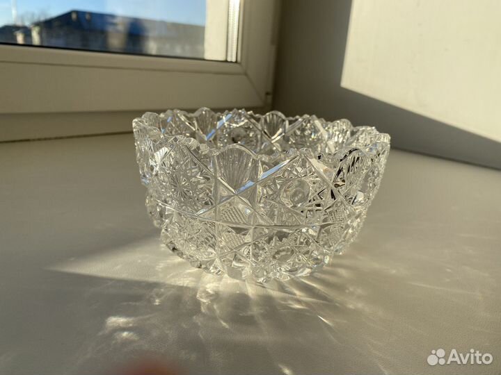 Хрустальная салатница