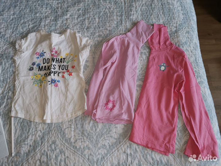 Одежда для девочки новая и б/у, пакет одежды