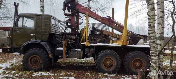 КамАЗ 43101 с КМУ, 1990