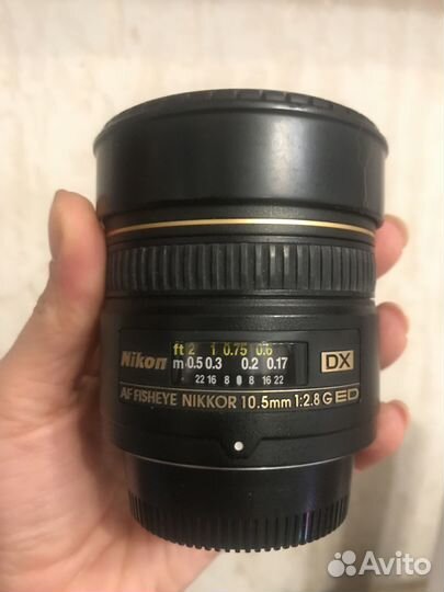 Объектив Nikon 10.5mm Fisheye-Nikkor