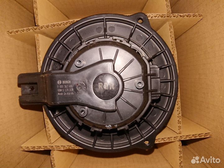 Моторчик печки мотор отопителя киа кио рио kia rio