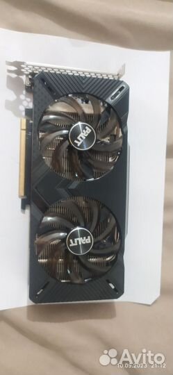 Видеокарта palit dual gtx 1660super