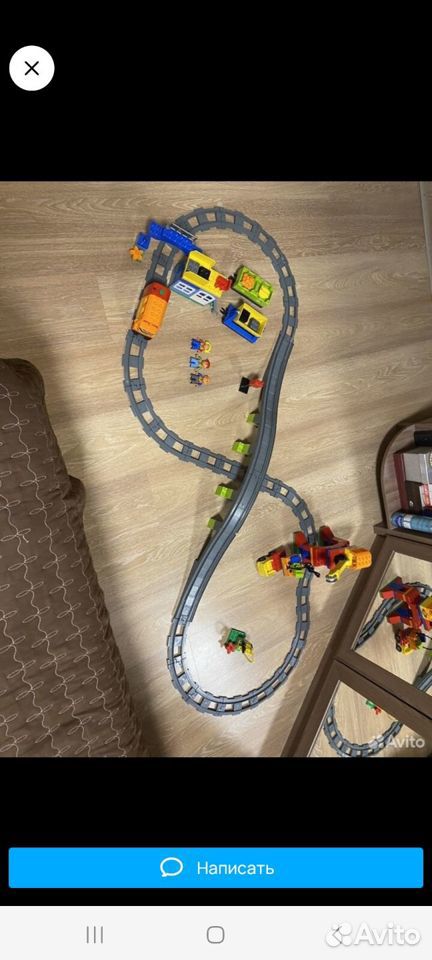 LEGO DUPLO Большая Железная дорога- инструкция по сборке, коробка