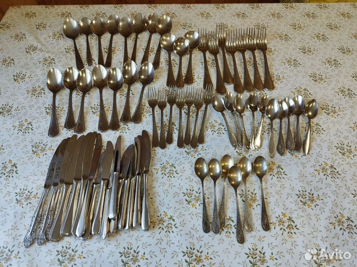 Столовые приборы СССР из нержавейки