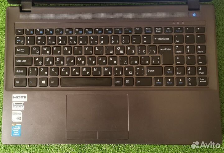Мощный ноутбук dexp i7 4ядра/Nvidia 2Гб/ssd/10озу