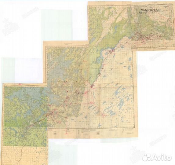 Карты Карелии