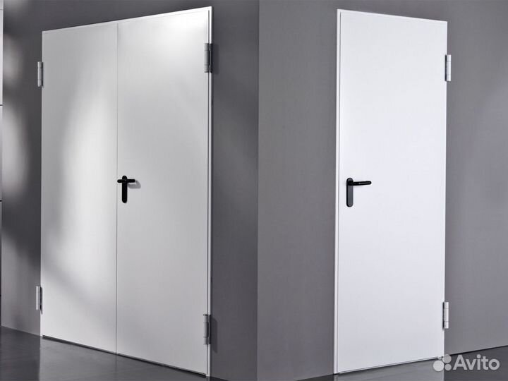 Двери технические, противопожарные. Любые размеры