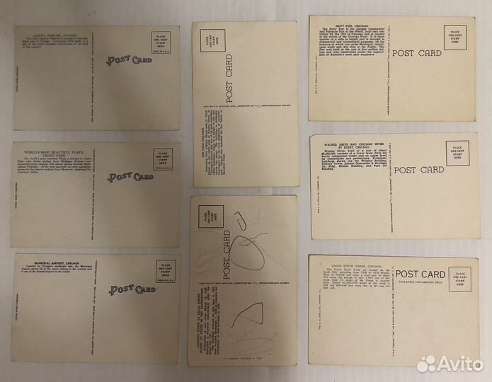 Старинные открытки США