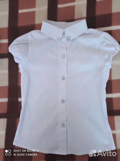 Блузки школьные, 140-146