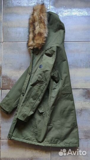 Парка-пальто женское Mark O'Polo хаки
