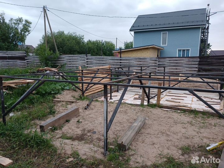 Сварка, Изготовление металлоконструкции