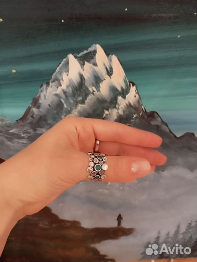 Кольцо Den'o серебро Израиль