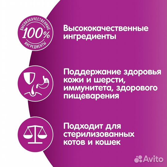 Whiskas влажный корм для кошек желе, с курицей