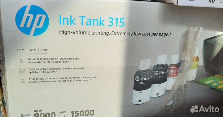 Принтер hp Tank 315