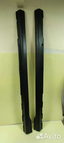 Накладки на пороги (декор ) LADA Largus