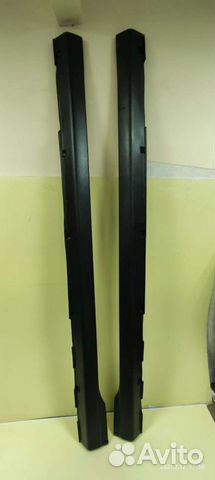 Накладки на пороги (декор ) LADA Largus