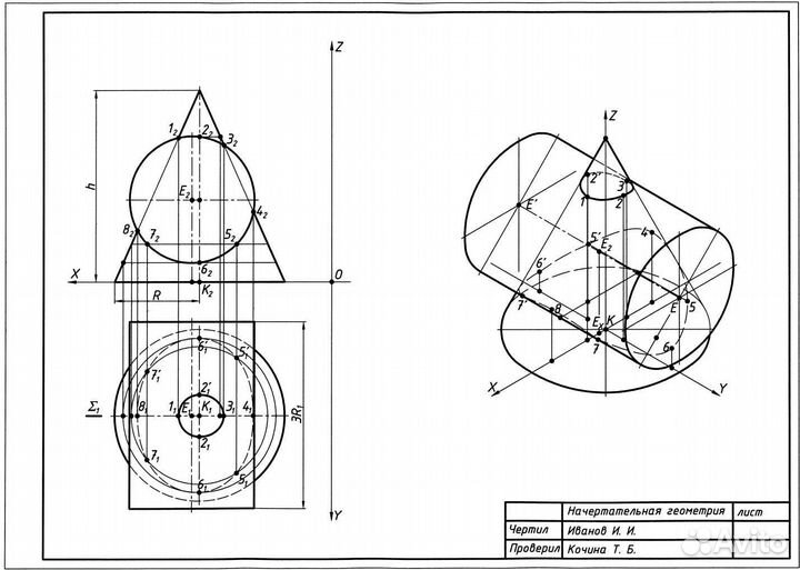 Черчение, начертательная геометрия