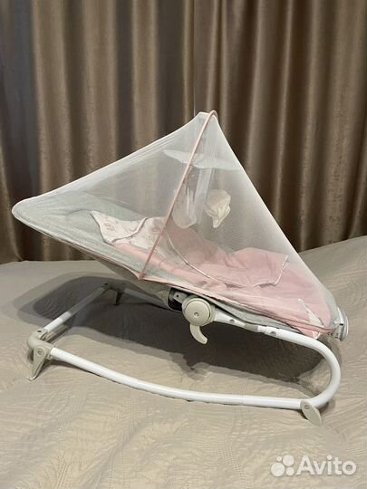 Детский шезлонг качалка Kinderkraft