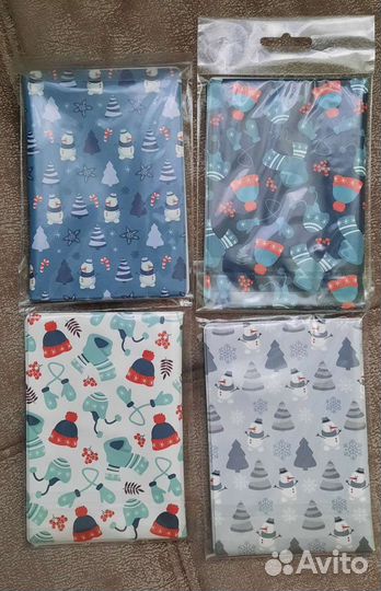 Обложка на паспорт новогодняя