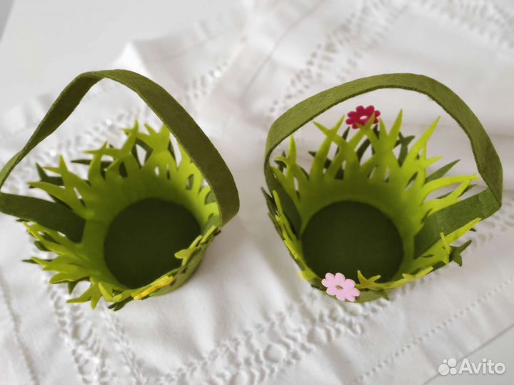 Корзины из фетра новые