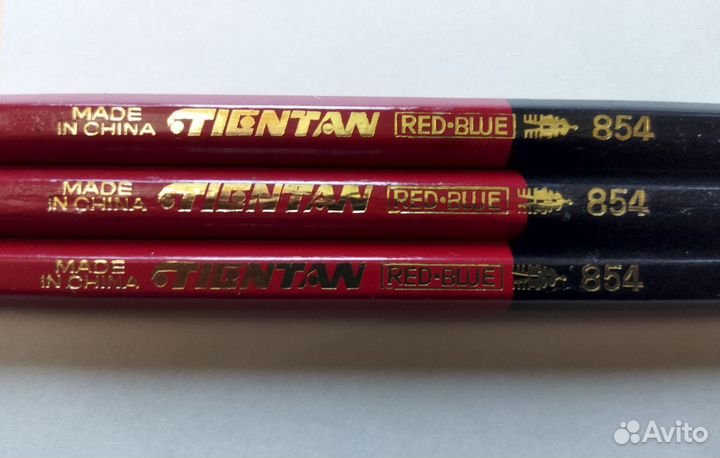 Карандаши «Tientan», Red-Blue, 854, Made in China
