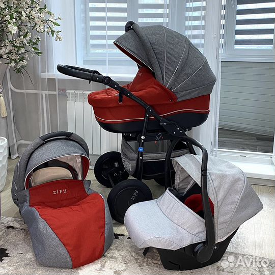 Коляска 3 в 1 Verdi Zipy (Зима-Лето)