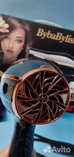 Мощный фен Babyliss 5в1 с диффузорами Новый