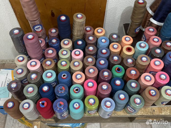 Нитки швейные