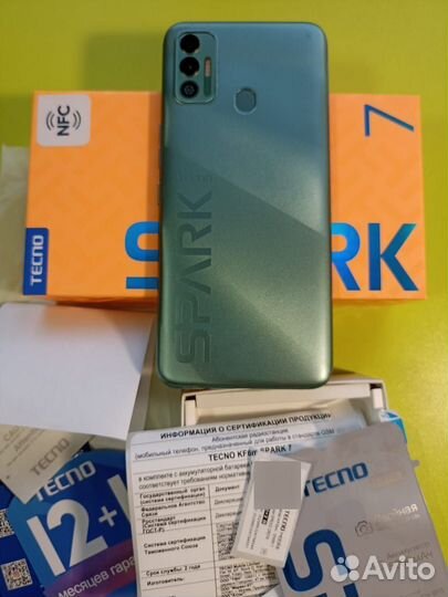 TECNO Spark 7, 2/32 ГБ