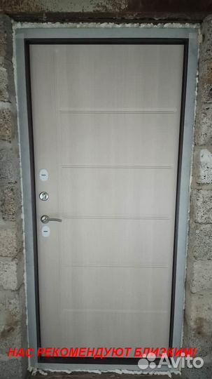 Тёплая дверь металлическая с установкой сегодня