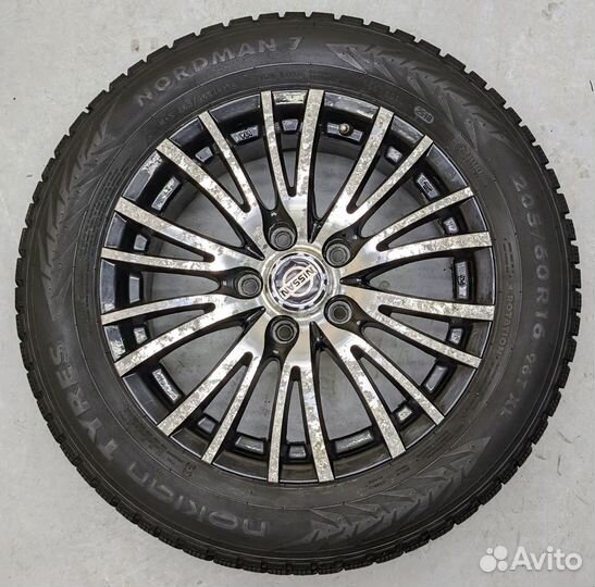 Зимние колёсав сборе R-16 на Nissan Juke (5x114.3)