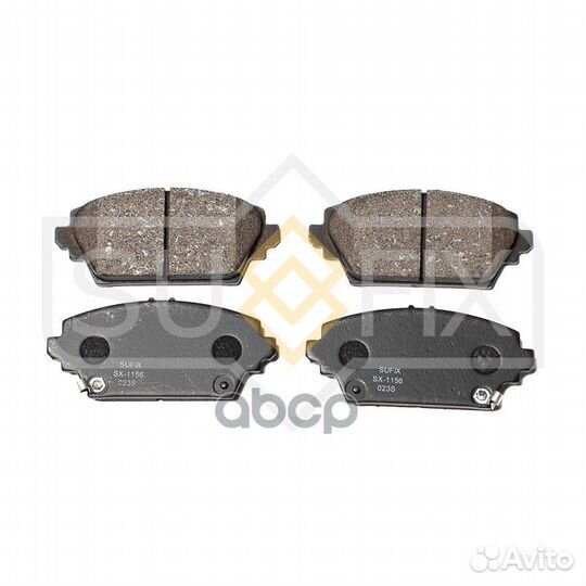 Колодки тормозные дисковые перед прав/лев S