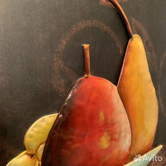 Картина металлическая Фрукты