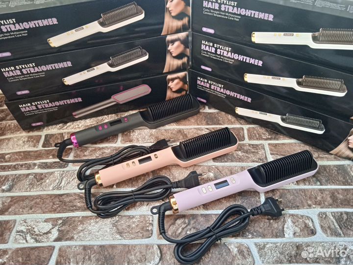 Расческа выпрямитель premium с дисплеем 80-230С