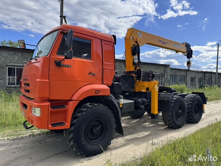 КАМАЗ 43114 с КМУ, 2013