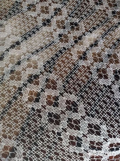 Тюль хлопок, салфетка ришелье СССР